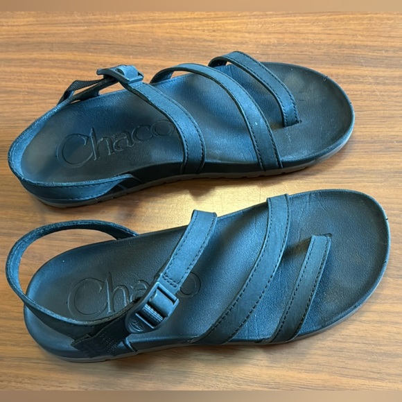 Women’s Chaco Lowdown Strappy sandal, size 7, black - Picture 3 of 7